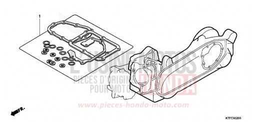 TROUSSE DE JOINT B SH125C de 2012